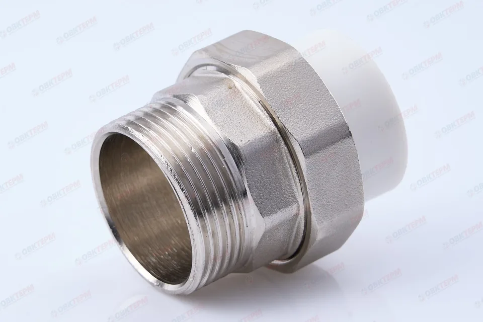 Разборное соединение   32 *1 1/4"  Н   БЕЛАЯ          (PRO AQUA)     (20/5)