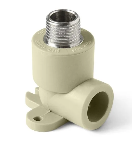 Угол монтажный  20 * 1/2"н   СЕРЫЙ   (PRO AQUA)          (120/10)