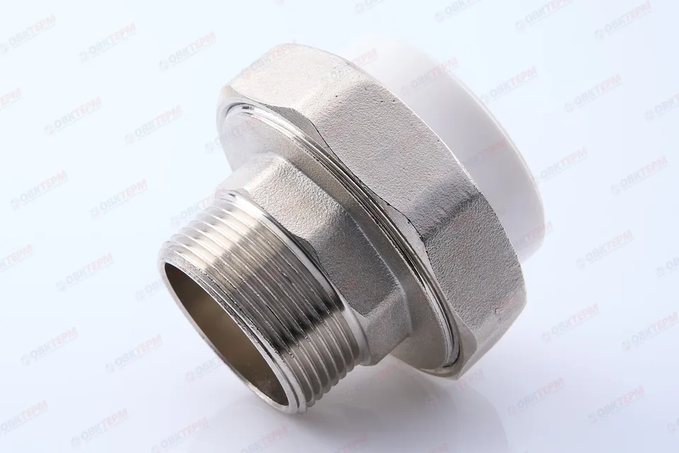 Разборное соединение   50 *1 1/2"  Н   БЕЛАЯ          (PRO AQUA)    (16/4)