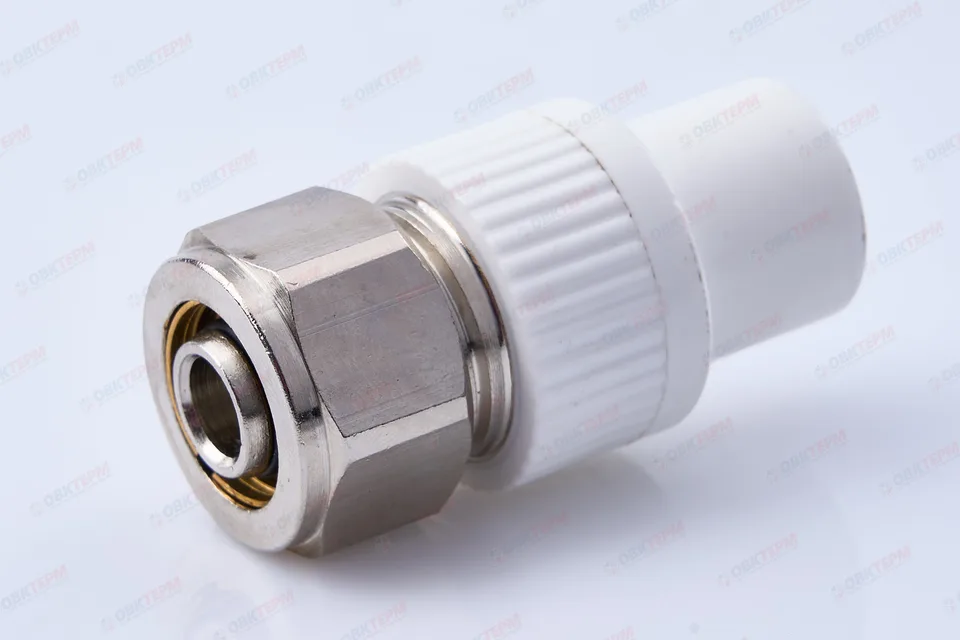 Переход на PEX или металлопластиковую трубу 20*16   БЕЛАЯ     (PRO AQUA)    (160/4)