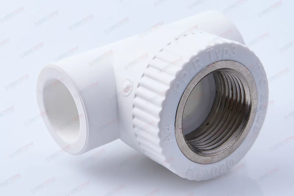 Тройник с МРВ 20 * 3/4" * 20   БЕЛЫЙ   (PRO AQUA)     (100/10)