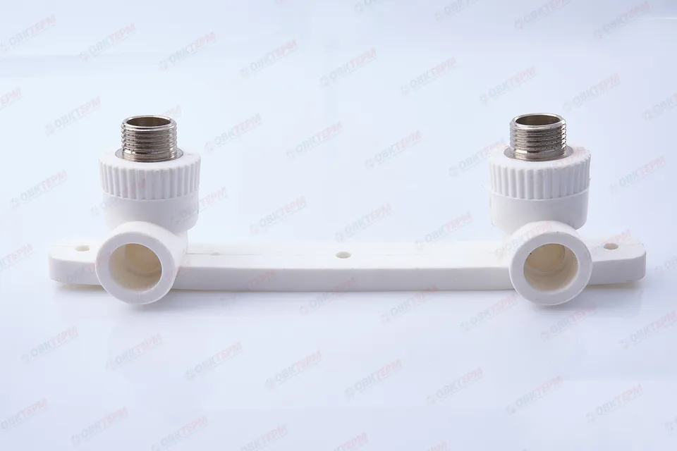 Планка монтажная в сборе 20 * 1/2"н БЕЛАЯ (PRO AQUA) (24/8)