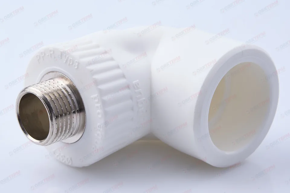 Планка монтажная в сборе 25 * 1/2"н   БЕЛАЯ     (PRO AQUA)     (25/5)