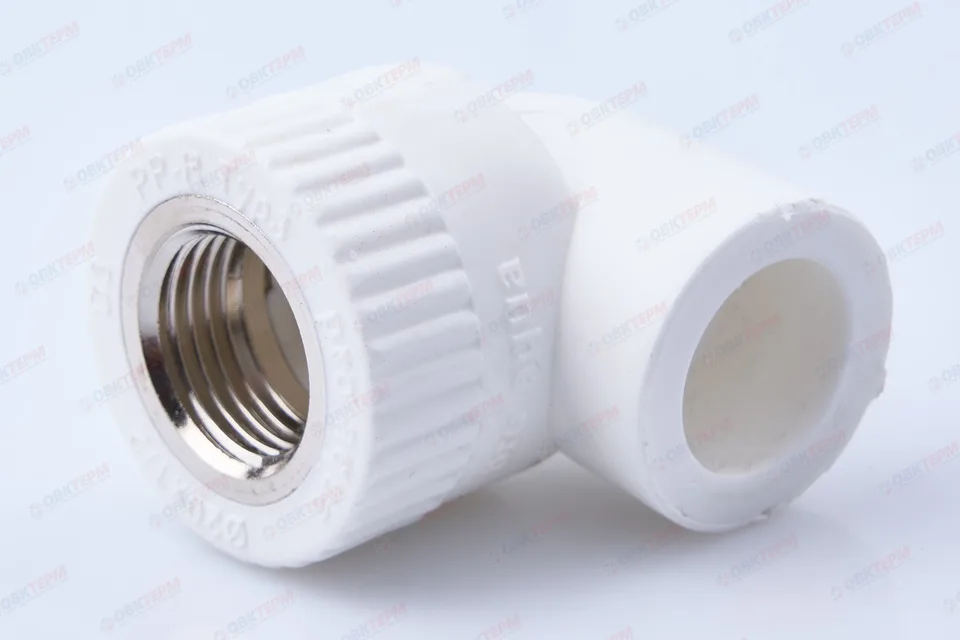 Угол с МРВ 20 * 1/2" БЕЛЫЙ (PRO AQUA) (150/10)