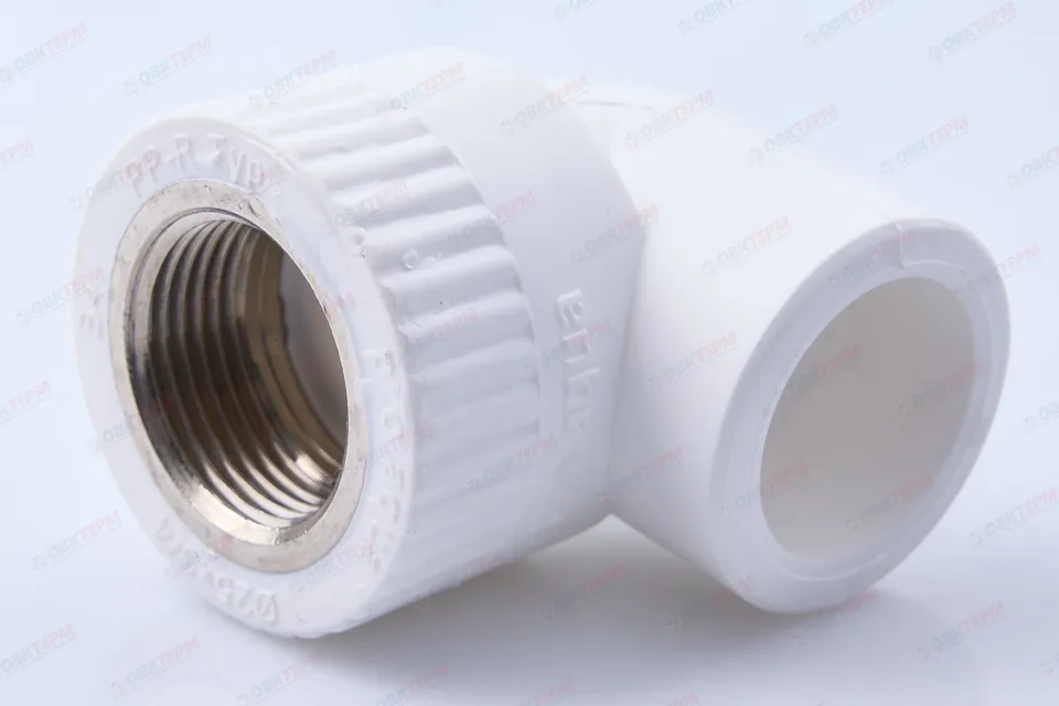 Угол с МРВ 25 * 3/4" БЕЛЫЙ (PRO AQUA) (100/10)