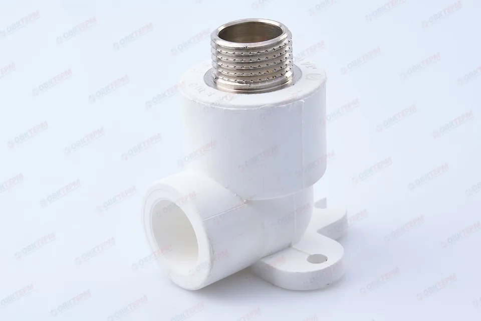 Угол монтажный 20 * 1/2"н БЕЛЫЙ (PRO AQUA) (120/10)