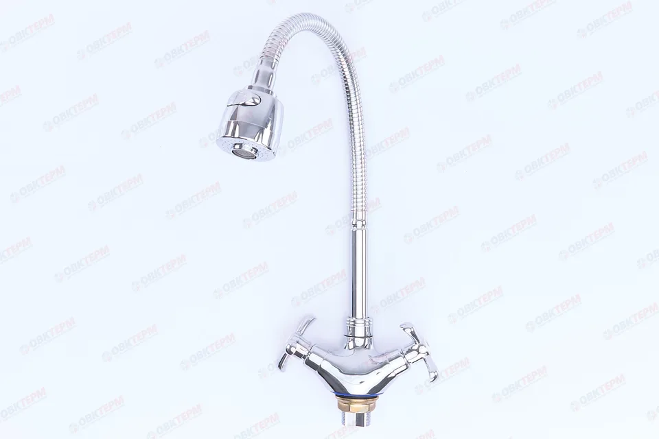 Смеситель д/кухни буксовый REFLECTOR MIXXUS VEGA 271 Ø40 ГАЙКА (20 шт/ящ)