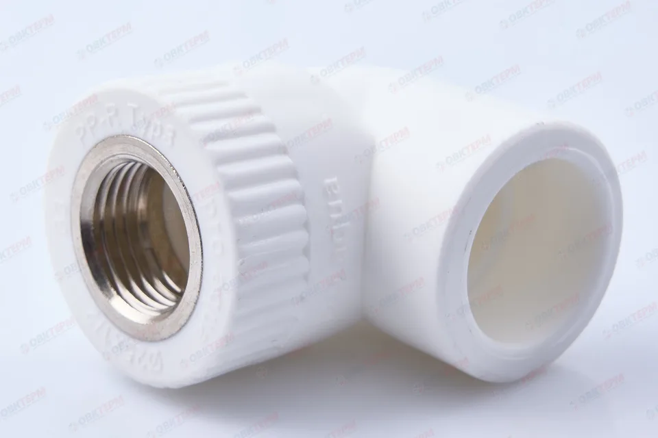 Угол с МРВ 25 * 1/2" БЕЛЫЙ (PRO AQUA) (100/10)