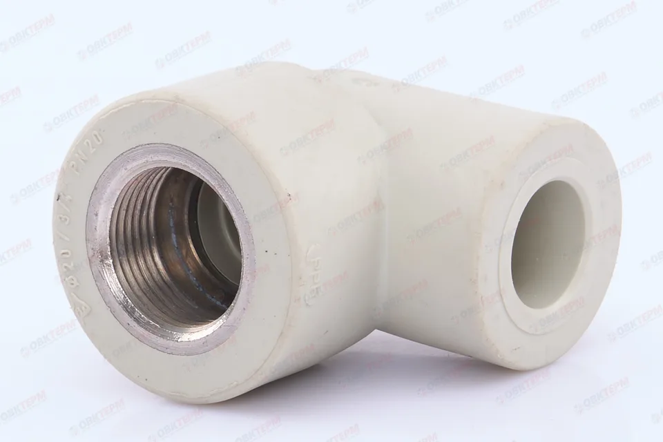 Угол с МРВ 20 * 3/4" СЕРЫЙ (PRO AQUA) (120/10)