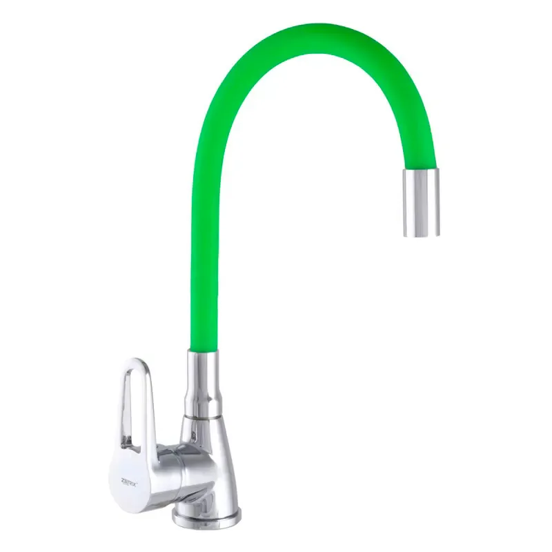 Смеситель д/кухни REFLECTOR ZERIX SOP7 045 Ø40 GREEN ГАЙКА (10 шт/ящ)