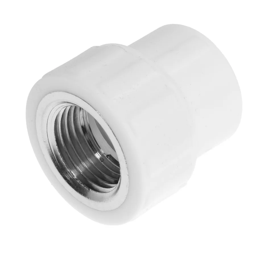МРВ  20 * 3/4"    БЕЛАЯ PP-R    (RTP)    (90/15)