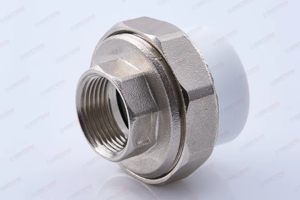 Разборное соединение 32 * 3/4" В БЕЛОЕ PP-R (RTP) (100/10)