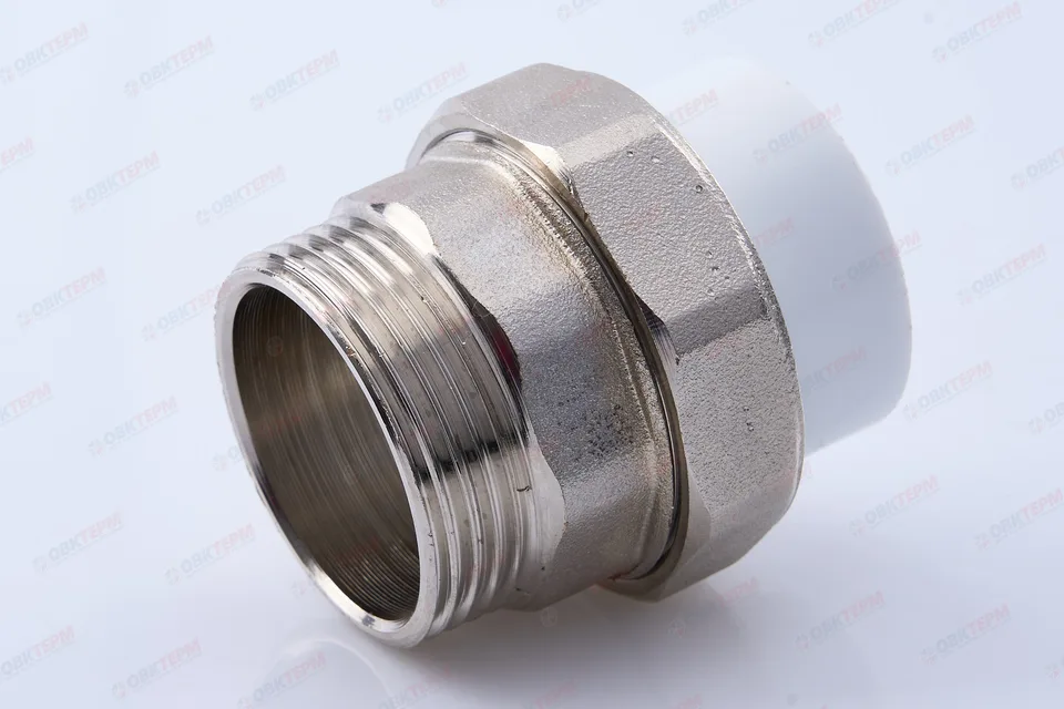 Разборное соединение   32 *1 1/4"  Н    БЕЛОЕ PP-R    (RTP)    (70/10)