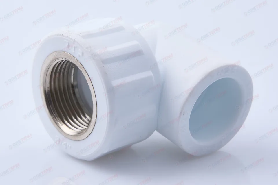 Угол с МРВ  25 * 3/4"   БЕЛЫЙ PP-R   (RTP)    (60/20)