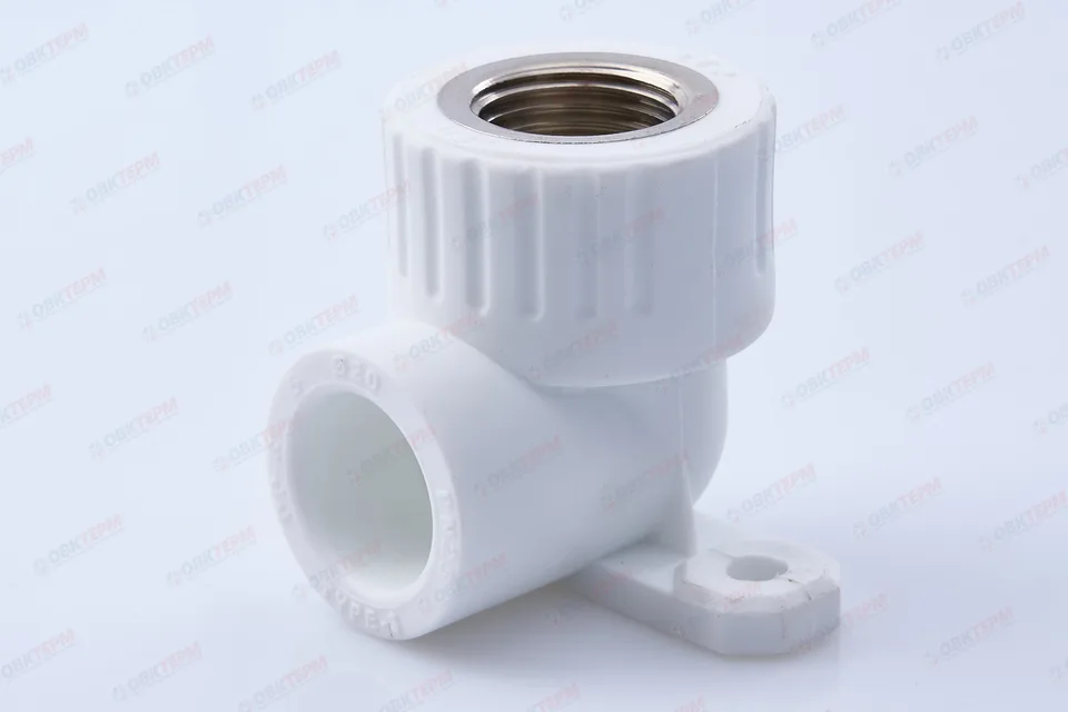 Угол монтажный  20 * 1/2"В   БЕЛЫЙ PP-R   (RTP)          (75/25)