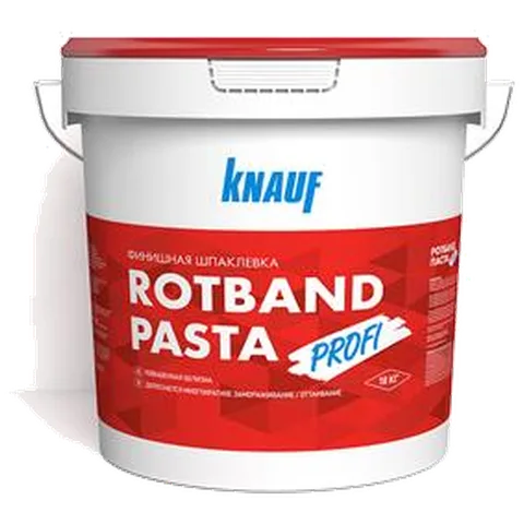 KNAUF Шпаклевка финишная РОТБАНД Паста Профи 18 кг (33)