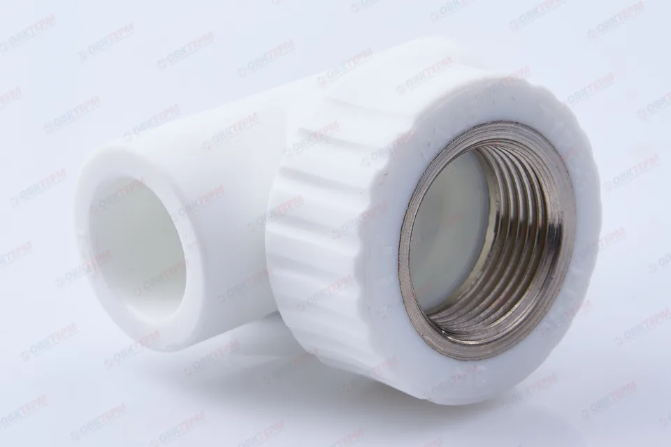 Тройник с МРВ 20 * 3/4" * 20    БЕЛЫЙ PP-R   (RTP)     (60/15)