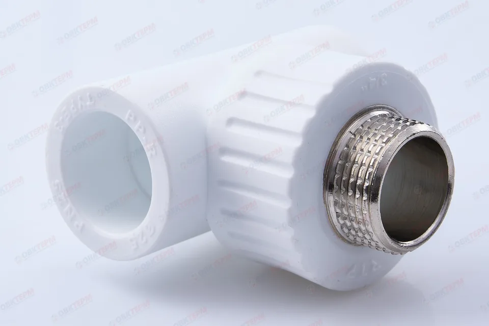 Тройник с МРН 25 * 3/4" * 25    БЕЛЫЙ PP-R   (RTP)     (60/15)