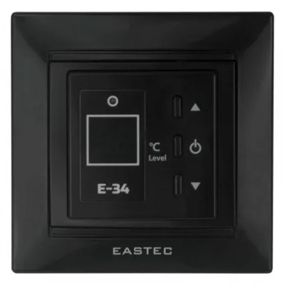 Терморегулятор EASTEC Е-34 черный (Втраеваемый 3,5 кВт)