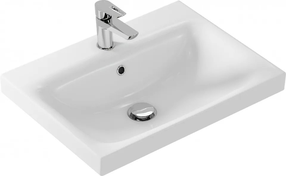 Cersanit Раковина встраив. MODUO 60 1 отв, белый, Сорт1