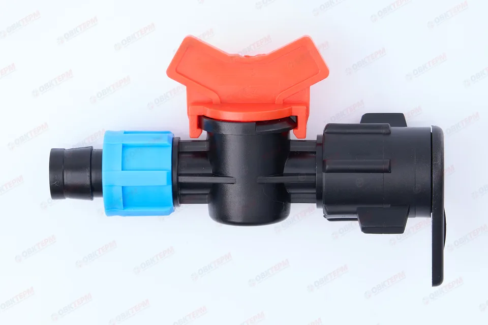 Кран для рукава "LAY FLAT" Dn 16 GREEN HELPER (200шт)