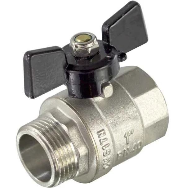 Кран шаровый FRAP 1/2" ВН бабочка (144/24)