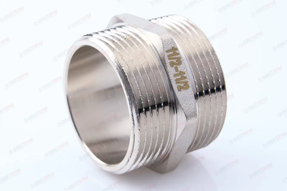 Ниппель 1 1/2"      Никель TIM   (5шт/40ящ)