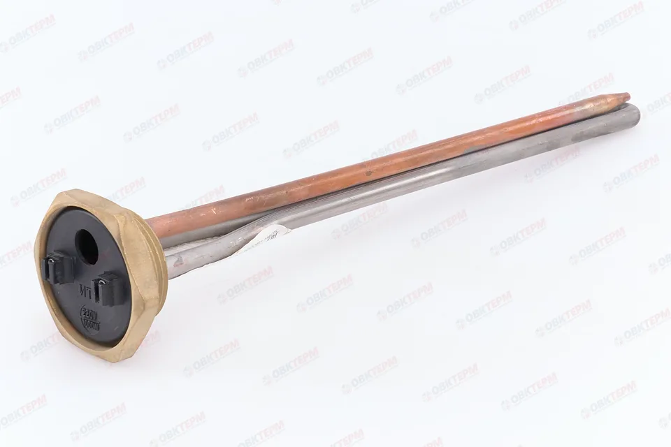 Нагревательный элемент тип RDT 1,0 кВт G1 1/4" L272мм нерж, для чугунных радиаторов