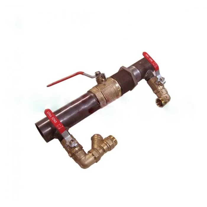 Байпас кран короткий резьбовой 40 1 1/2 "