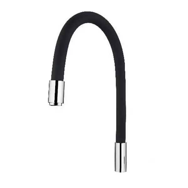 Излив силиконовый MIXXUS PREMIUM BLACK под шестигранник (30 шт/ящ)