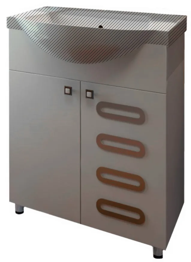 Тумба напольная EvaGold 65 №3 "Мелания" (ум Балтика 650/Элеганс 650)
