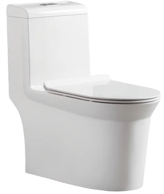Унитаз-моноблок EVA GOLD SM9610R (безобод, универ. выпуск, дюропласт,SC, Slim,с гофрой и подводкой)