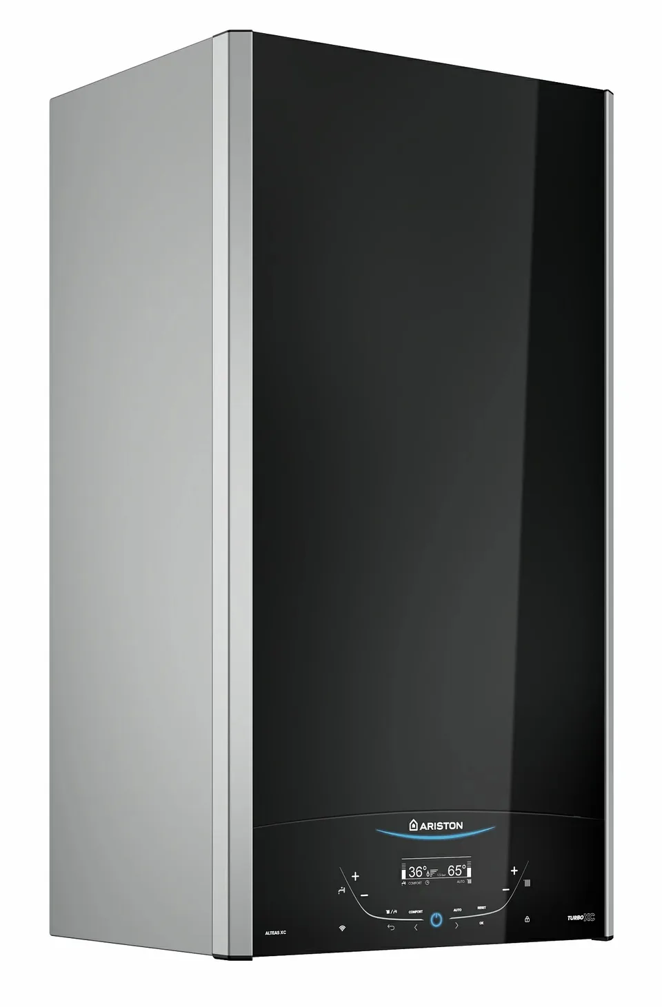 Котел газовый Ariston ALTEAS  XC 24 FF NG (24 кВт, 16,2 л/мин, 2-х конт, медный, турбо, без трубы)