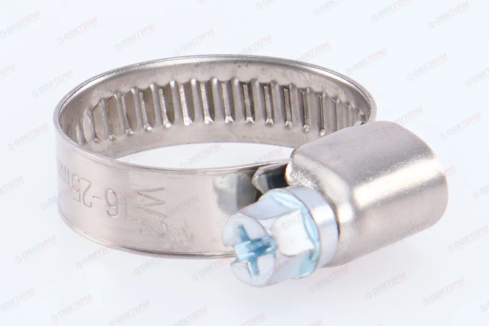 Хомут   16-25  3/4" (под отвёртку)       (100 шт)