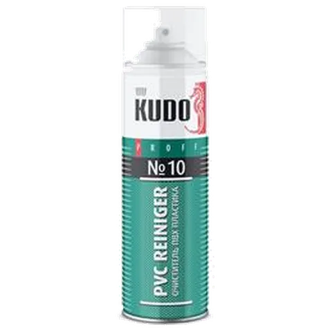 КУДО Очиститель пластика PVC REINIGER №10 KUPP06PVC10, 650мл (12шт/уп)